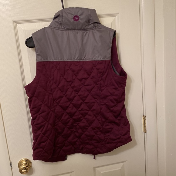 Marmot Gray and Purple Vest. Size Medium - Picture 3 of 3